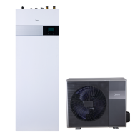 Midea MHA-V6W/D2N8-B2H2-IWT190 M-Thermal osztott hőszivattyú (R32, 6 kW, 1 fázis, 190l, fekete)